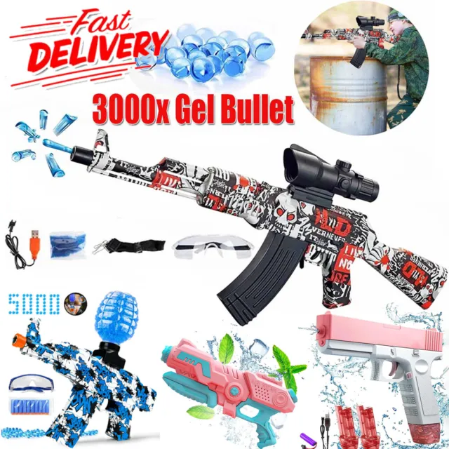Electric Outdoor Water Guns Pistol Summer Pool Beach Toy for Adults and Children
