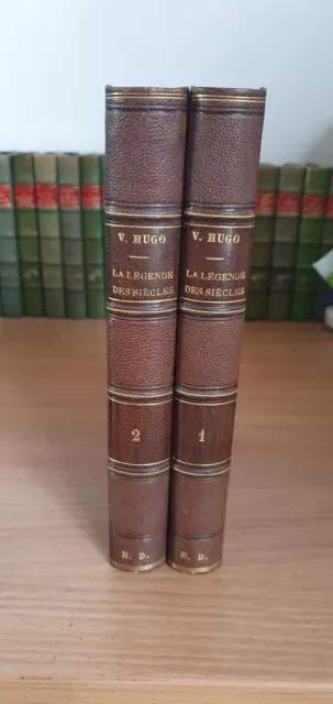 Victor Hugo – La légende des siècles – Edition originale 1877.