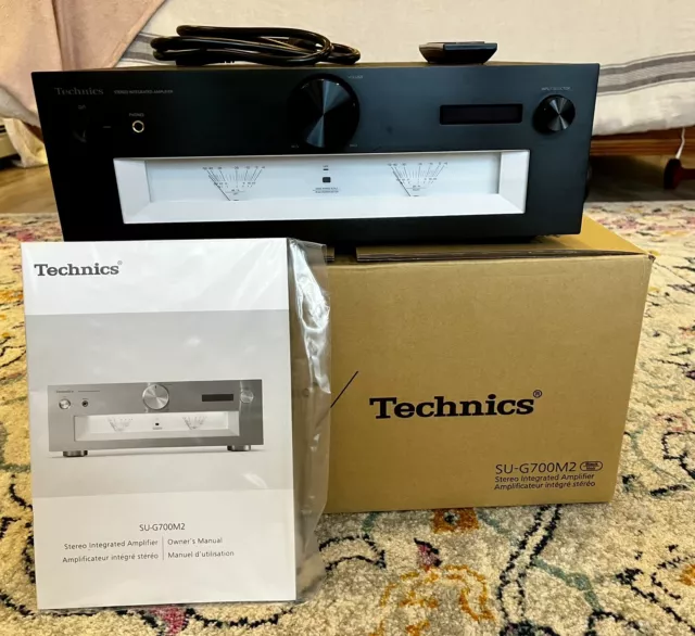 Technics SU-G700M2 Integrated Stereo Amplifier/DAC 70-140 Watts  -Open-Box New