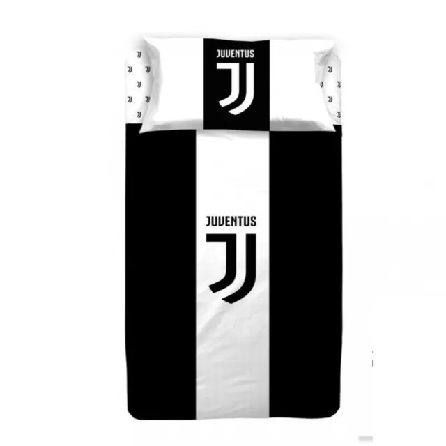 Completo lenzuola F.C. Juventus Juve Ufficiale per letto Singolo una piazza R497