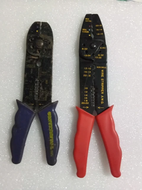 2 Pair Of Wire Stripper/Cutter