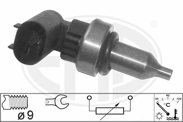 Capteur De Pression Différentielle Pierburg 7.11190.01.0 - Compatible Chrysler, Dodge, Jeep, Mercedes-Benz (Sprinter, Classe C, Grand Cherokee...) - 12