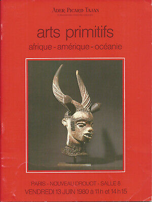 TAJAN PARIS AFRICAN OCEANIC PRE COLUMBIAN ART Mask Peru Ceramics Catalog 1980