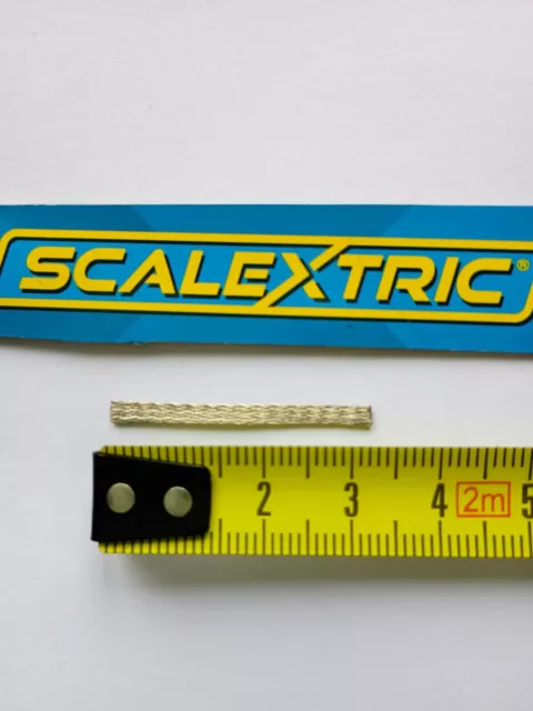 Genuine Official  Scalextric 32mm Braids Brushes Standard 1:32 Cars x 12 2