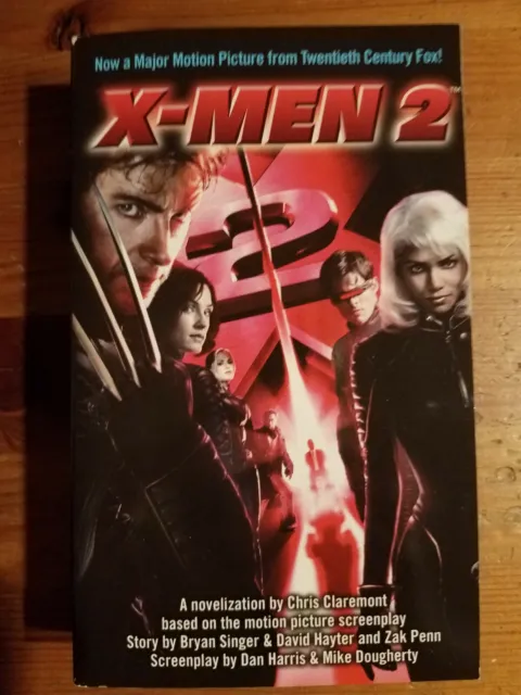 X Men 2 - Chris Claremont - Movie Tie in - 1st print