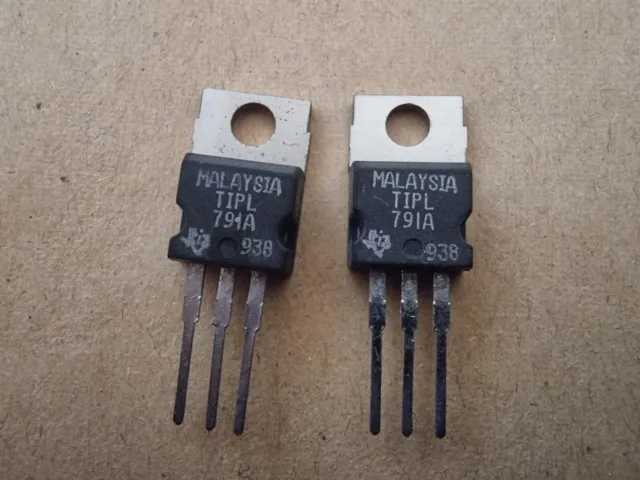 TIPL791A Silicio -- Transistor Texas Instruments - Pacchetto TO220