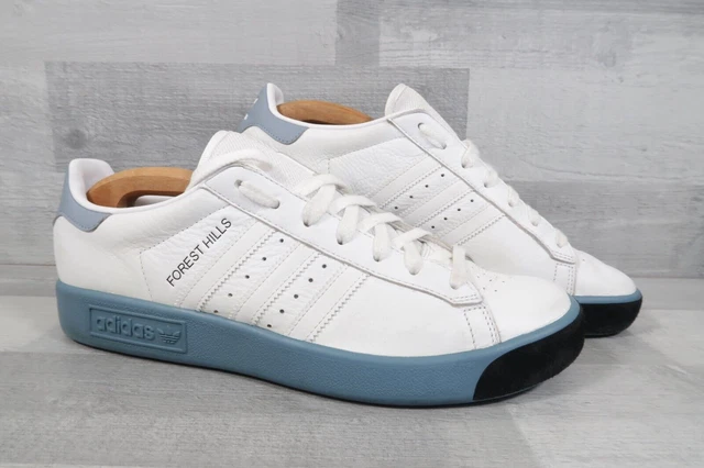 ADIDAS FOREST HILLS Scarpe da Ginnastica Uomo Terrazza Casual Bianco Blu UK 11 5 EUR 70 53 PicClick IT