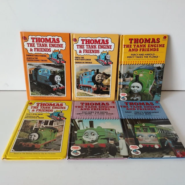 THOMAS THE TANK Engine & Friends Vintage Ladybird Bundle x6 Books 1980s ...