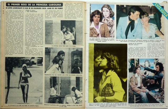 SOPHIA LOREN => 1 page 1976 Spanish CLIPPING / COUPURE DE PRESSE