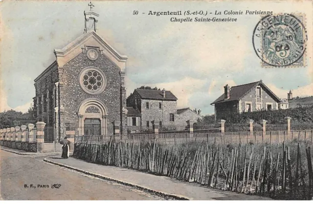 95 - ARGENTEUIL - SAN31312 - La Colonie Parisienne - Chapelle Sainte Genièvre