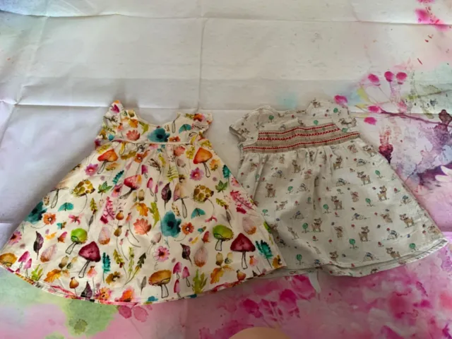 Baby girls Bundle Next baby summer dresses 0-3 months immaculate condition