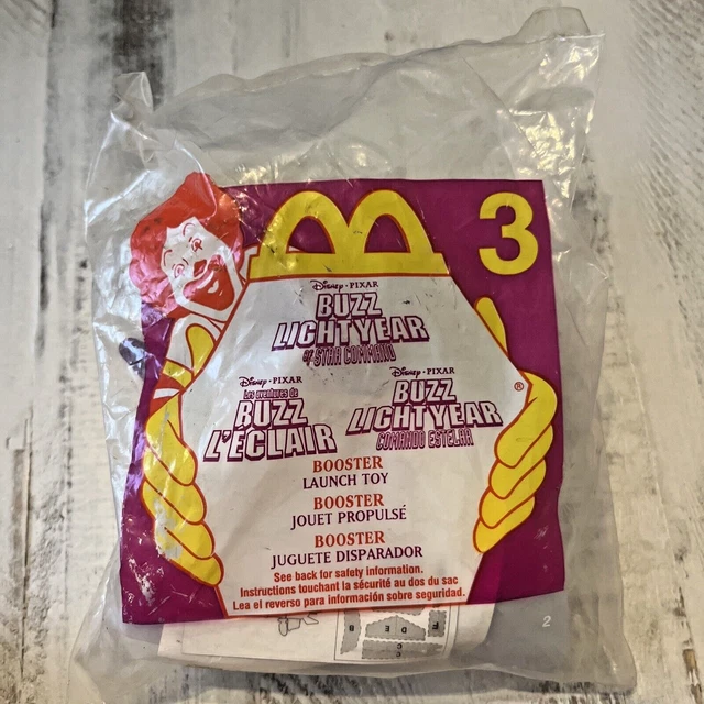 Toy Story 2 McDonalds Happy Meal Toys Figurines Buzz l'Éclair