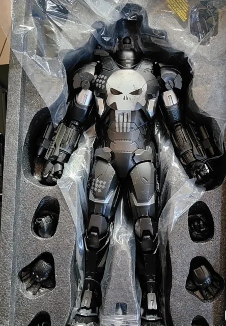 Body Figure HT Hot Toys VGM33D28 Future Fight War Machine Armor The Punisher 1/6