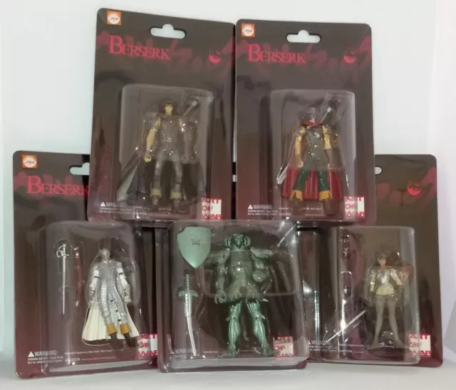 Berserk Mini Figures Series 1 Series Complete Guts Car Skeleton Griffith