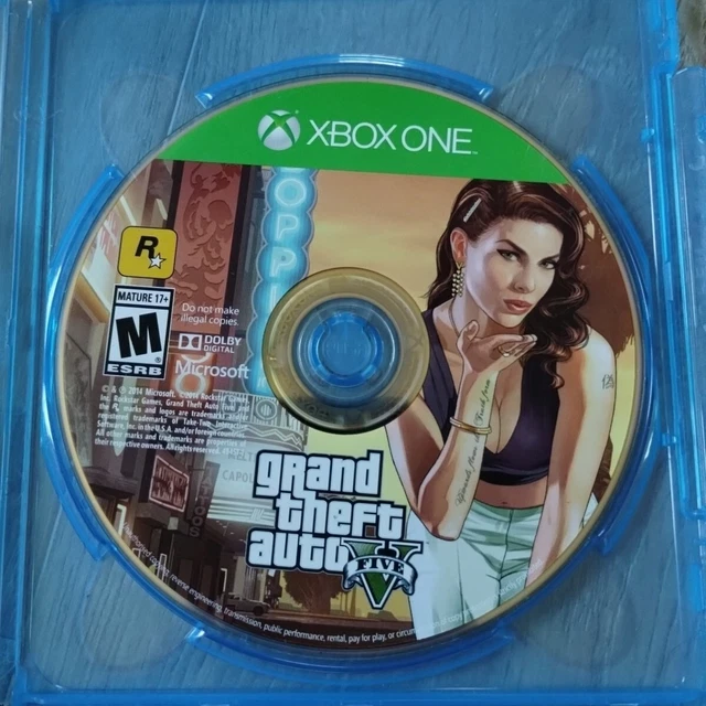 GRAND THEFT AUTO V - GTA 5 (Microsoft Xbox One) disque uniquement