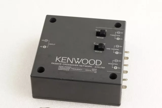 Used 1x Kenwood KPX-F801 Passive 3-way Crossover Network 450W Vintage Car Audio