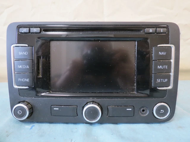✅ 12 13 14 15 16 17 VW Jetta Beetle Golf Info GPS TV Radio Display 1K0035274B ✅ 12 13 14 15 16 17 VW Jetta Beetle Golf Info GPS TV Radio Display 1K0035274B
