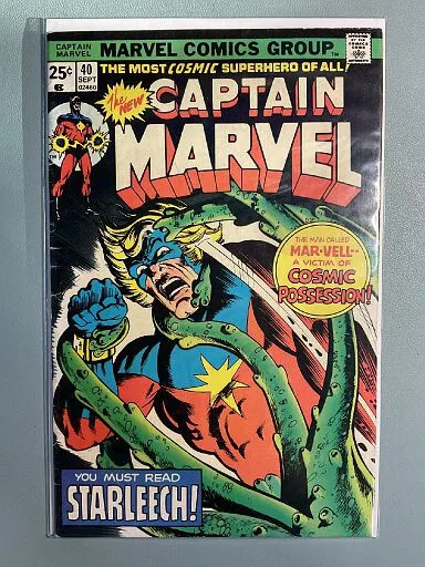 Captain Marvel(vol. 1) #40 - Marvel Comics - Combine Shipping