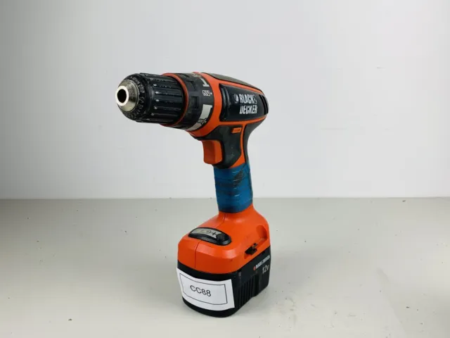 Black&Decker CP12 12 V trapano a batteria avvitatore a batteria #CC88