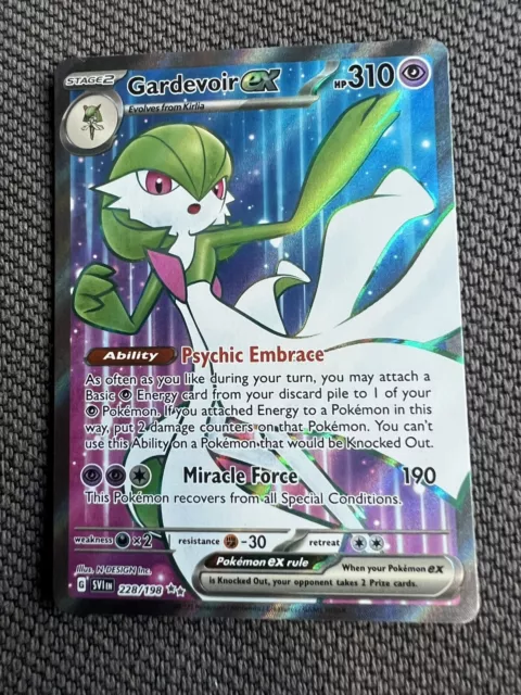 Pokemon - Gardevoir EX - 228/198 - Scarlet & Violet - Ultra Rare