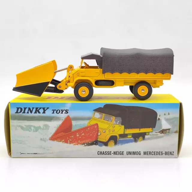 Atlas Dinky 567 MERCEDES-BENZ SNOWPLOUGH Unimog Snowplough 1:43 Diecast Models