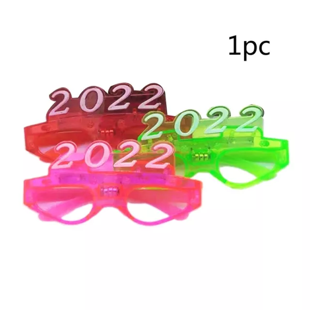 Flashing 2022 LED Glasses Light Up Eyeglasses Eyewear Night Club Bar Halloween