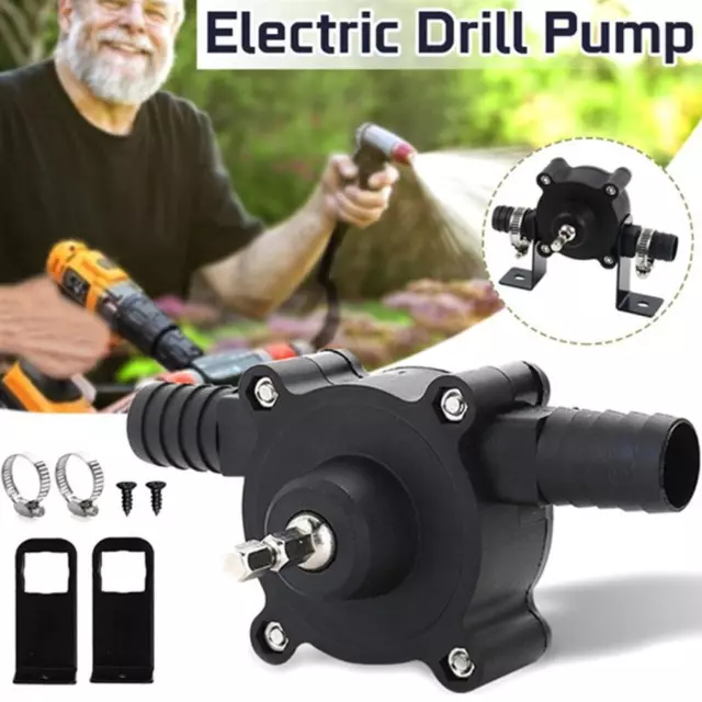 Small Hand Electric Drill Drive Self Priming Pump Oil Transfer HOT HOT' U8Q5