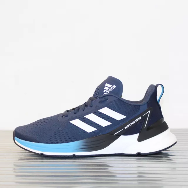 Men's Adidas Response Super Boost Trainers Navy/White FY8759 RRP £99.99