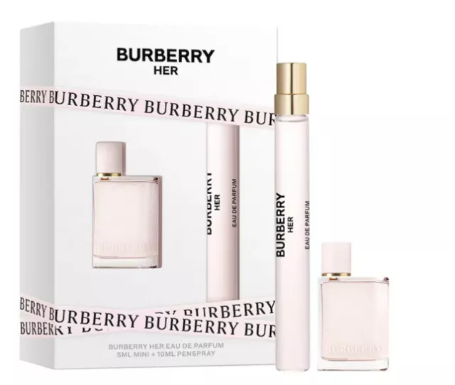 Burberry Her Eau de Parfum Mini Duo Set New!