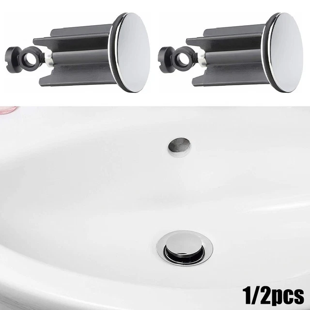Práctica venta tapones de lavabo calientes 1/2 pieza accesorios de baño repuesto