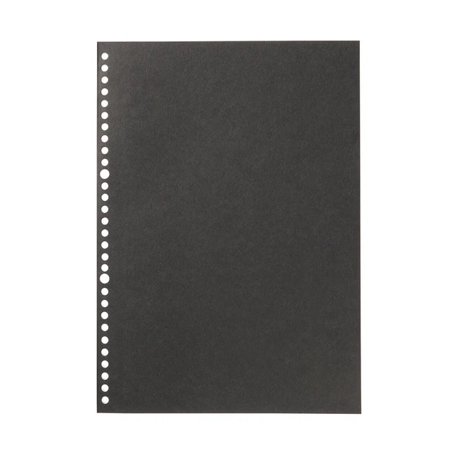 MUJI Notebook type Peelable Loose Leaf A4 6mm Horizontal Ruled 30 Holes 50sheets