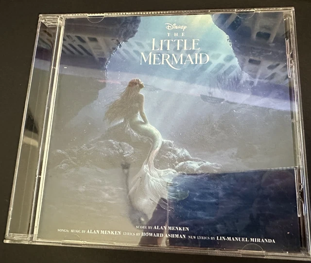 THE LITTLE MERMAID CD Disney soundtrack w 2 Exclusive Bonus Cards Halle