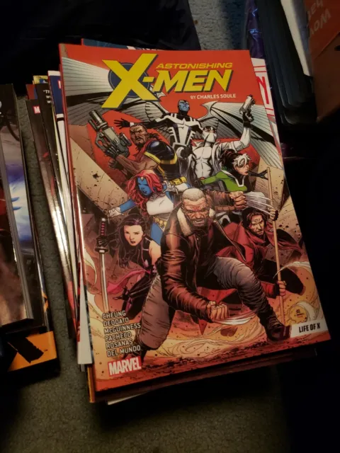 Astonishing X-Men Vol. 1 Life of X Marvel Graphic Novel Comic Book