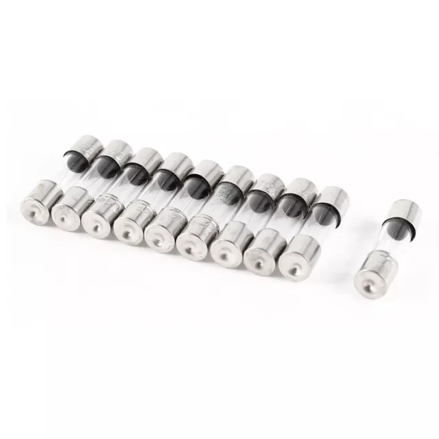 10 Pièces Coup Rapide Tube En Verre Fusibles 250V 0.25A 5x20mm