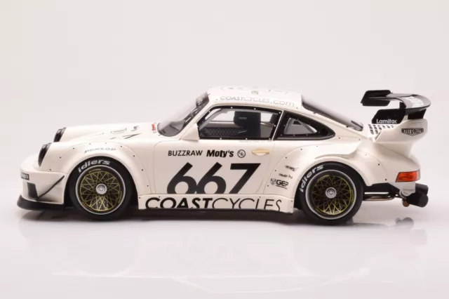 GT410 Porsche 911 964 RWB Coast Cycle GT Spirit 1/18 3