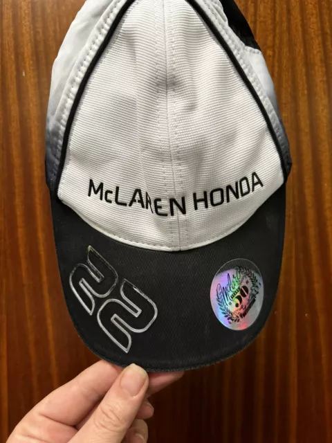 McLaren Honda Jenson Button #22 F1 50th Anniversary Baseball Cap Hat Memorabilia