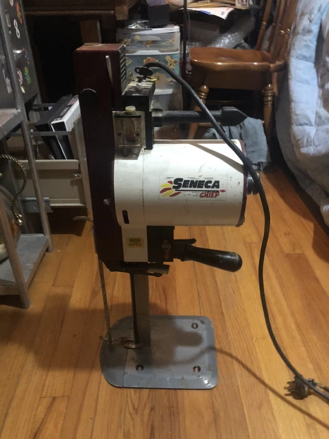 Seneca Chief 10" straight knife fabric cutting machine