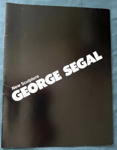 De colección GEORGE SEGAL Nuevo Programa de Escultura PB LIBRO Galería Sidney Janis 1984