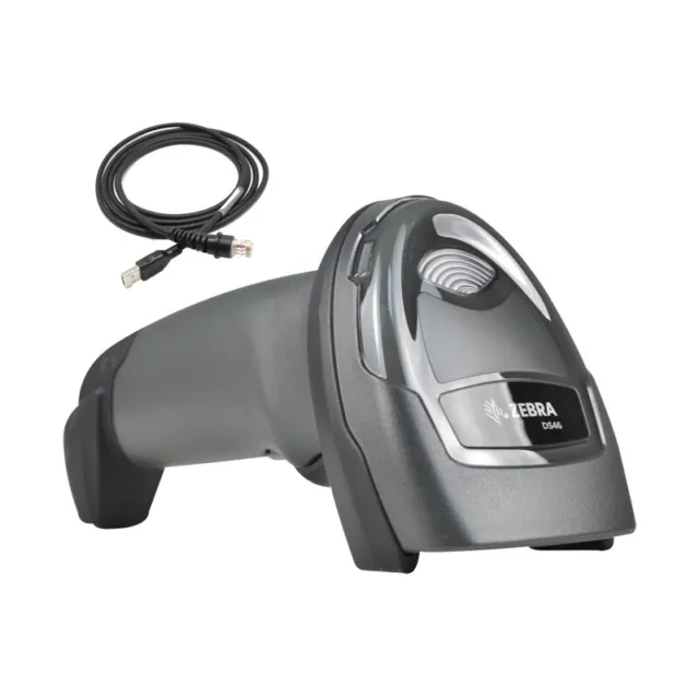 Zebra DS4608-SR00007ZZCN Area-imaging 2D Handheld Barcode Scanner With USB Cable