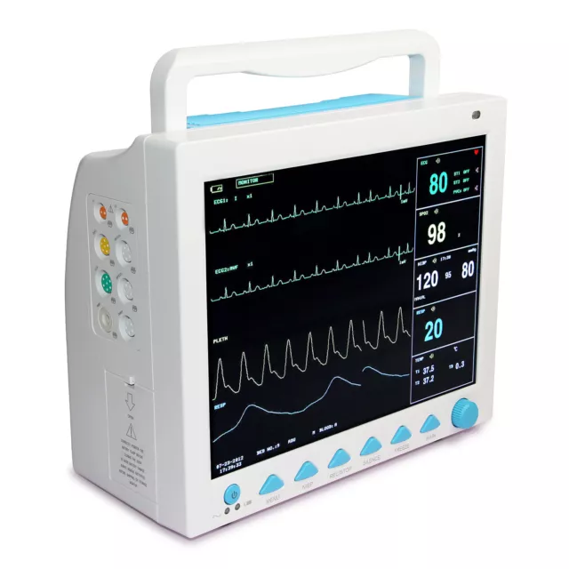 ETCO2 Sidestream Capnography Vital Signs Patient Monitor,7 Parameter CONTEC 8000 2