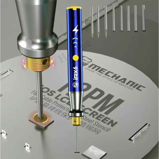 IRX6 Speed Adjustable Engraving Machine Mini Electric Polishing Pen Mobile Phone