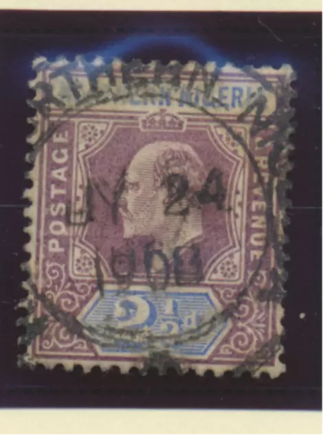 Northern Nigeria Stamp Scott #22, Used, Has Gum