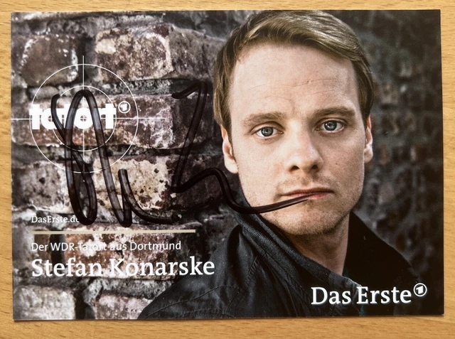 Rick Okon (Scène De Crime Dortmund) – Carte Autographe Originale Signée – État Correct (ref BC 208331)