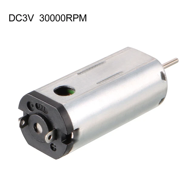 MOTOR DC 3V 30000Rpm Motor Eléctrico de Eje Redondo 3pcs Para Rc Barco ...