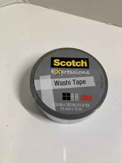 Scotch Expressions Washi Tape, .59 in x 393 in, Fun Dots , 6 Rolls  (C314-P47)