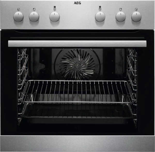 Aeg EEB230010M - Insert à Bois / Four - Inox Avec contre Empreintes Digitales