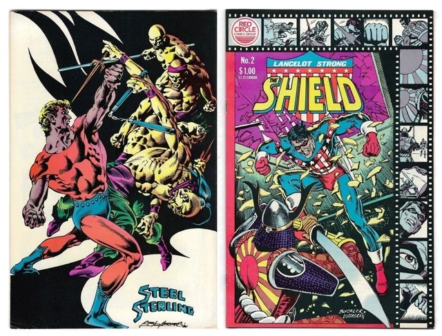 Lancelot Strong The Shield #2 : VF/NM : "Dark Day of the Red Sun"