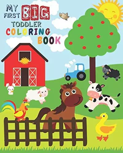 Childhood Memories  My First Big Toddler Colorin (Tapa blanda) (Importación USA)