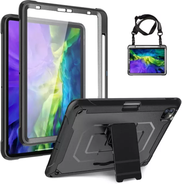 ProCase iPad Pro 11 2020 2018 (1st / 2nd Gen) Rugged Shockproof Full Body Case