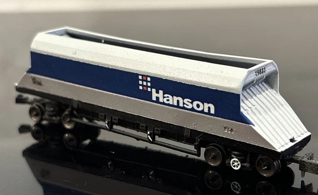 N GAUGE JHA Hanson Aggregates Hopper Wagon 3D Printed Unbuilt Kit £29. ...